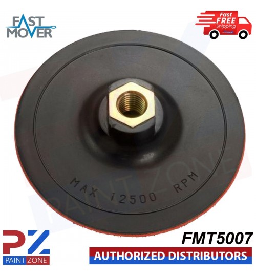 FAST MOVER TOOLS (FMT5007) BACKING PLATE, 115MM, HOOK & LOOP, M14 THREAD